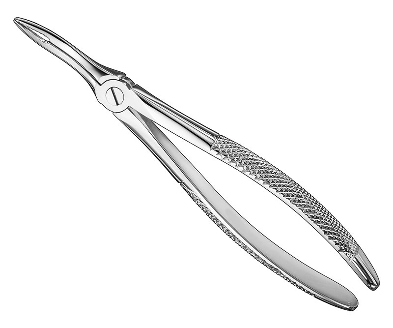 Extracting forceps, engl.