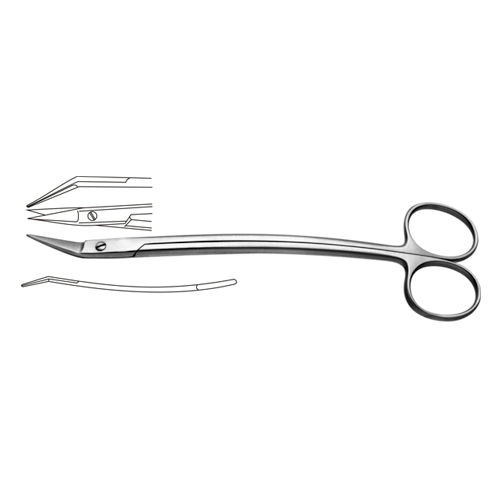 Dean Tonsil Scissor Toothed